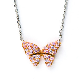 18 Butterfly Necklace