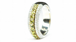 Color Diamond Ring