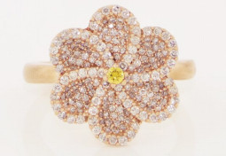 Flower Diamond Ring