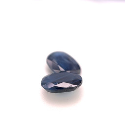 2.51-CT Oval Sapphire Matched Pair
