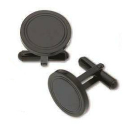 Black Cuff Links