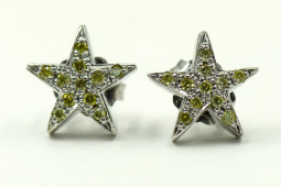 Color Diamond Earrings