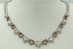 Cluster Diamond Necklace