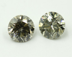 5.00-Carat BR Diamond Pair