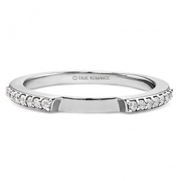 Rm1025e-14k White Gold Emerald Cut Double Halo Diamond Engagement Ring
