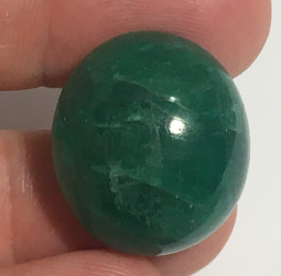 30.94-Carat  CAB Emerald