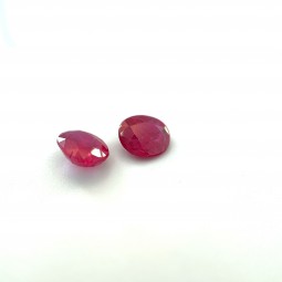 2.33-CT OV Ruby Matched Pair