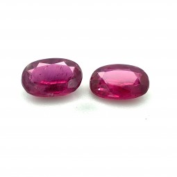 2.14-CT OV Ruby Matched Pair