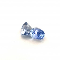 2.96-CT Oval Sapphire Matched Pair
