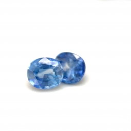 2.23-CT Oval Sapphire Matched Pair