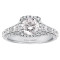Round Diamond Vintage Engagement Ring