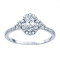 Rm1345v-14k White Gold Oval Cut Halo Diamond Engagement Ring